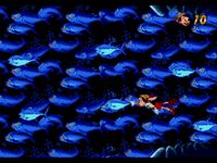 une photo d'Ã©cran de Disney s Pinocchio sur Sega Megadrive